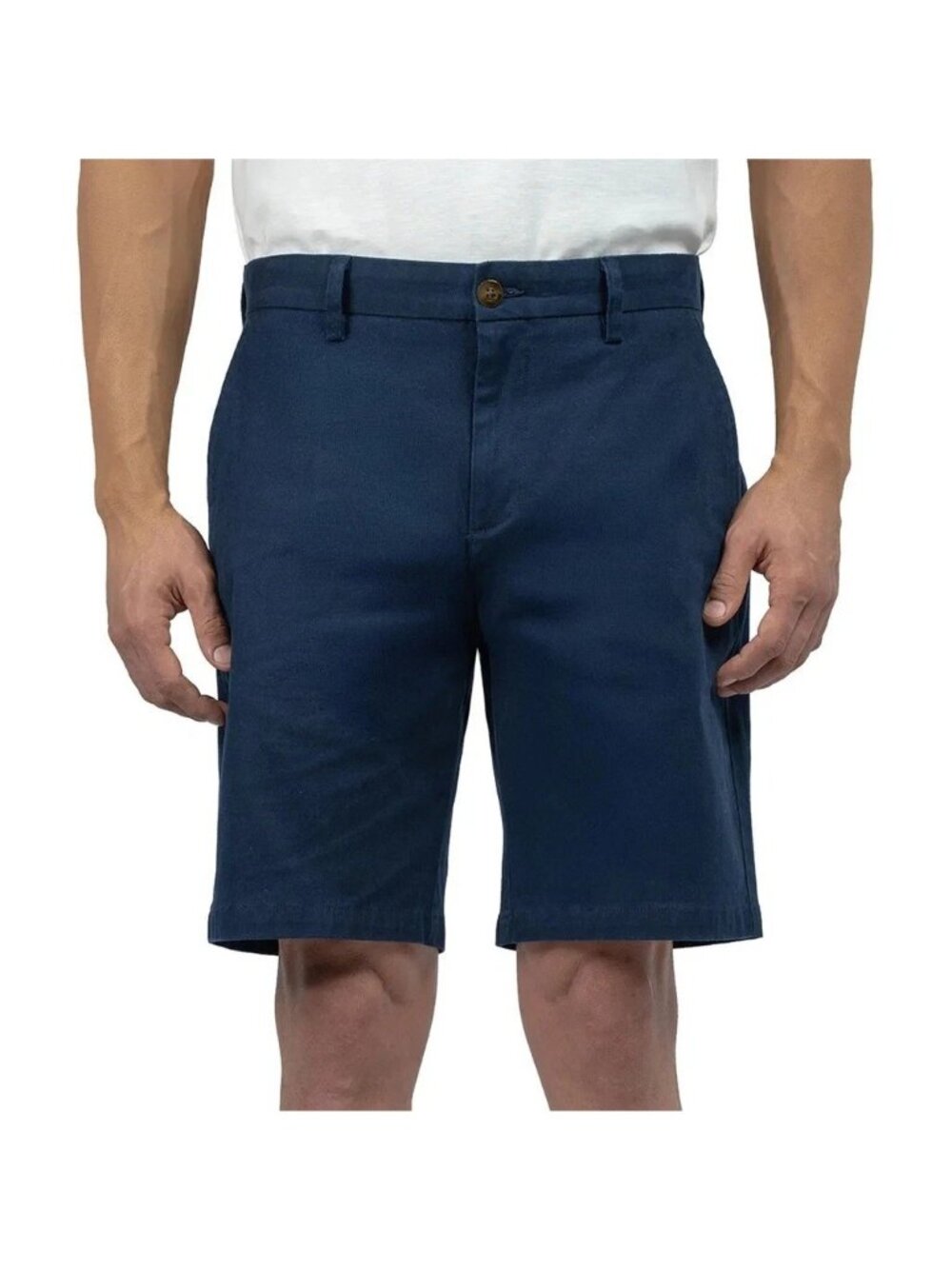 NWT Scott Barber Men's 32 Blue Cotton/Silk Stretch Shorts